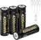 Houseagle AA Batteries Rechargeable 4 Pack,1.5V Rechargeable AA Batteries with 4 in 1
