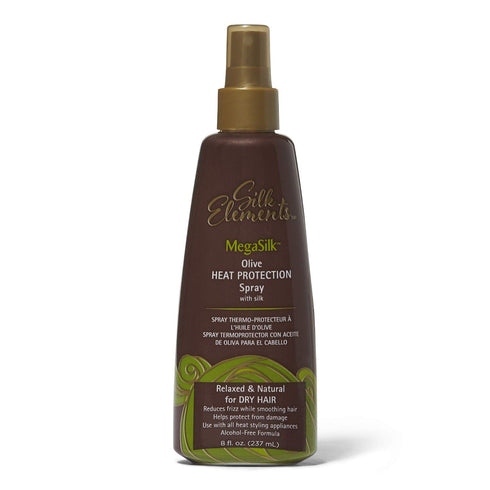 Silk Elements Megasilk Olive Heat Protection Spray, 8 oz