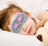 4 Pack Sleeping Mask for Girls, Cute Plush Blindfold Eye Cover for Kids, Teens, Women, Travel Nap Night Sleeping