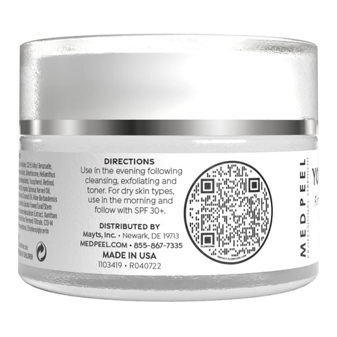 Medpeel Youth Restore Firming Ceramide Face Cream - 1.7 fl oz, Shea Butter, Retinol, Vitamin E