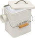 Xbopetda Laundry Powder Bin, Washing Powder Storage Tin with Scoop, Airtight Lid &