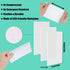 200 Pack Eraser Sheets Disposable Cleaning Sponge Thin Melamine Foam Sponge Wipes for Bathroom Kitchen Dish Furniture,