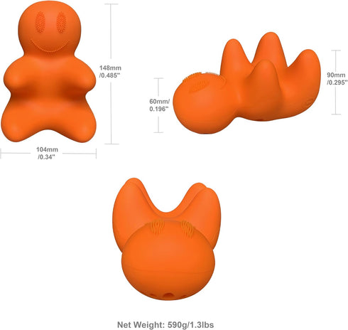 LittleMum Trigger Point Massager Dolly, Myofascial Release Occipital Neuralgia, Neck & Shoulder Pain, Tension Headache