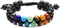 Top Plaza Bead Chakra Bracelet - 7 Chakras Healing Crystals Yoga Stone Beads for Meditation & Relaxation for Men & Women