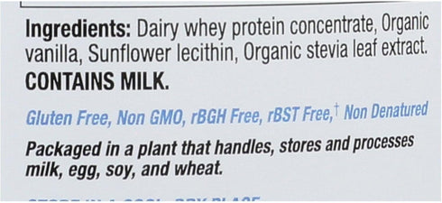 Simply tera's Pure Whey Protein Powder, Family Size Bourbon Vanilla Flavor