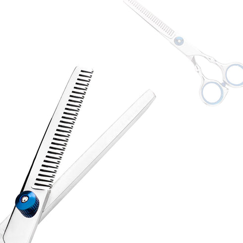 Professional Home Hair Cutting Kit - Haircutting Scissors, Thinning Shears Kit with Comb and Case for Men & Women
