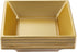 N9R 50 Count Gold Square Plastic Serving Bowls, 12 oz Disposable Bowls for Candy, Salad, Perfect for Parties