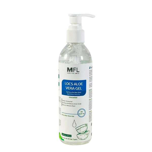 Locs Vegan Aloe Vera Soothing & Styling Gel (8 oz)