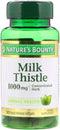 Nature's Bounty Milk Thistle 1000mg Herbal Supplement Softgels - 50 Count