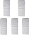Sigzagor 5 Inserts for Teen Adult Cloth Diaper Nappy Microfiber Reusable Washable Disability