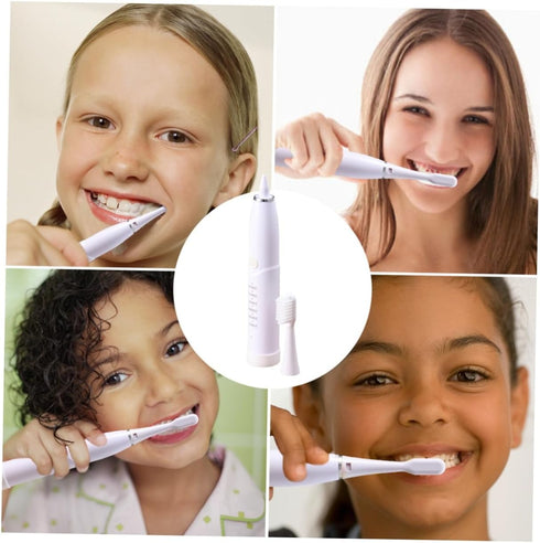 Rechargeable Acoustic Vibration Electric Toothbrush with Smart Modes