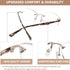 AQWANO Rimless Computer Reading Glasses Blue Light Blocking UV400 Protect Clear Lens Ladies Frame 2.5