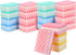 JyliRenz 20 Pack, The Third Generation Dishwashing Sponge, Scrub Sponge, The Wave Shaped