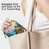 Skerhhux 7 Colorful Forest Spring Pill Case Travel Pill Organizer Weekly Day Portable with Zipper Medicine Box Pill