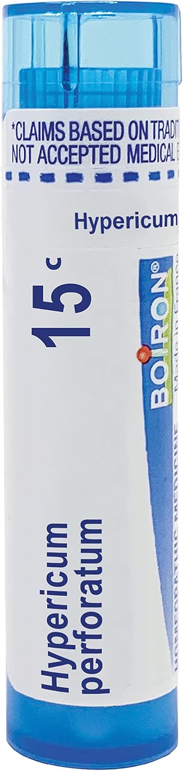 Boiron Hypericum Perforatum 15C Md for Nerve Pain, 80 Pellets