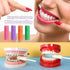 12-Pack Aligner Chewies, Medical Grade Silicone Orthodontic Chompers for Invisalign Aligners (Green)