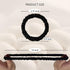 Silk Hair Ties - 22 Momme 100% Pure Mulberry Silk Scrunchies for Hair Sleep, 6 Pack (Black*2, Navy*1, Lotus Pink*1,