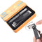 Nail Clippers 2Pcs with Nail File, 360° Rotating Head, Stainless Steel Sharp Pedicure Clippers