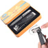 Nail Clippers 2Pcs with Nail File, 360° Rotating Head, Stainless Steel Sharp Pedicure Clippers