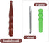 Shimmeroo Acupuncture Massage Tools, Wooden Massage Pen Acupressure Pen Pressure Point Tool for Relaxing Body Hand Foot