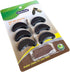 Unikstep 6 Pairs Shoe Heel Plate Tap, Replacement Kit for Worn Shoe Heel Side Repair Rubber Patch