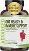 Complete Gut Health for Women and Men, Probiotic, Prebiotic, Postbiotic & Digestive Enzymes for Gut Support
