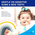 BabySonic Electric Toothbrush for Infant and Toddler Ages 0-3 Years - Safe Brush Heads, Timer, Waterproof