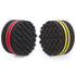 Small and Big Hole Hair Sponge for Twist Dreads Locking Afro Curl Brush, 2 PCS.