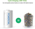 POWEROWL 10000mah 4 Count Rechargeable D Batteries Low Self Discharge, NiMH, Pre-Charged, (Recharge Universal)