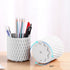 Makeup Brush Holder Organizer, 360° Rotating Adjustable Cosmetic Storage Box for Countertops and Vanities