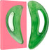 JdLongyuan Green Resin Gua Sha Scraping Massage Tool, Handheld Myofascial Release Tool with
