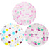 Shower Caps, 3 Pcs Waterproof Bath Caps, Plastic Reusable Shower Caps, Elastic Band Bath Hair Hat for Women Ladies Spa