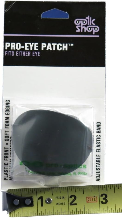 Pro-Eye Patch - Plastic Front Black Eye Patch (1)