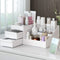 Large Makeup Capacity Cosmetic Storage Box, Skin Care Organizer for Jewelry, Makeup, Brushes, Lipsticks, Nail Polish,