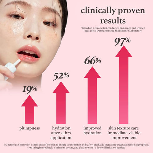 NOONI Korean Lip Oil - Appleberry, Long-Lasting Moisturizing Plumping for Dry Lips, 0.12 FL Oz