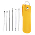 WOEIFGV Set Set Ear Curette Ear Wax Remover Tool with A Storage Box Ear Pick Earwax Removal Ear Tool Spirals Ear