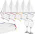 Ubamdom 5 20 14 Inch (5 Pcs Wine Glass Polishing Cloths Large Microfiber Cleaning Cloths x Lintless Towels for Drying