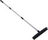 Multifunction Telescopic Floor Carpet Broom - Carpet Hair Removal Tool for Pet Hair Dust Removal (Black)