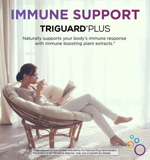 Triguard Plus Concentrate – 3-in-1 Liquid Immune Support with Colloidal Silver, Sambucus Elderberry & Olive Leaf