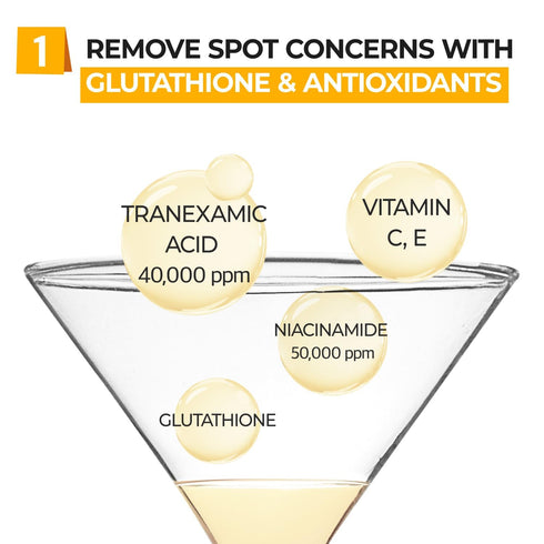 numbuzin No.5+ Vitamin Concentrated Serum, Glutathione & Vitamin Serum for Dark Spot, Korean Skincare (1.01fl.oz/30ml)