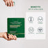 WELLDERMA Premium Cica Mask Treatment, 4 Sheets Hydrogel for Sensitive Skin, Firming & Soothing Face Care