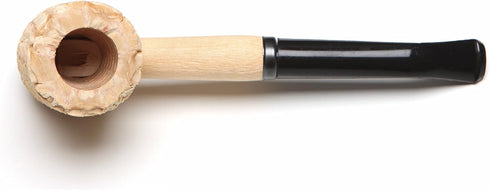Missouri Meerschaum Missouri Pride Corn Cob Tobacco Pipe, 5th Avenue, Bent Bit