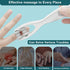 Hoxxu 2pcs Finger Massager for Arthritis Finger Arthritis Pain Relief Manual Massage Tools Hand Massage Roller Thumb