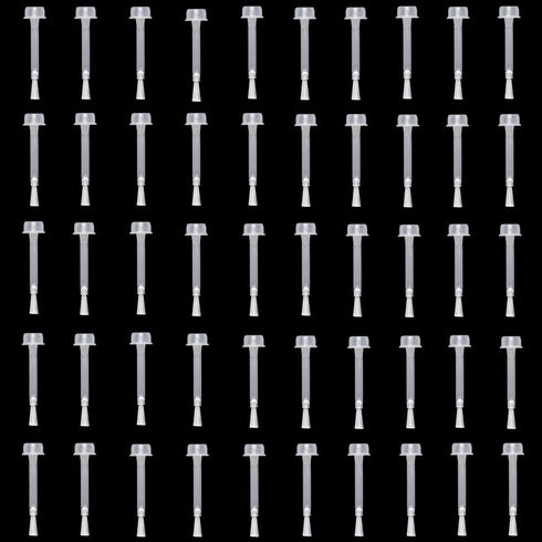 Minelife 50 Pieces Dip Replacement Brush, Nail Polish Replacement Brush for Dipping Powder Base Coat