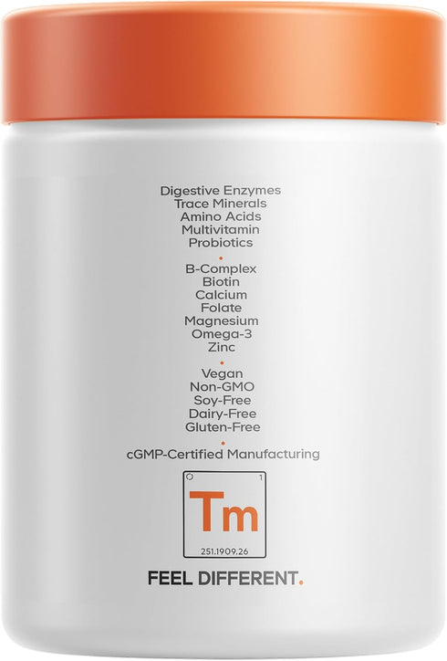 Omega-3 60 Codeage Teen Multivitamin Supplement Daily Vitamins and Minerals for Teen Boys and Girls Organic Whole Food