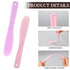Qianyu 6Pcs Large Makeup Scoops Spatulas - Plastic Cosmetic Spatula Face Mask Spoon Applicator for DIY Creams