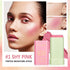 Multi-Use Makeup Blush Stick, Tinted Solid Moisturizer for Cheek, Eyes & Lips, Waterproof Natural Nude Makeup (1# Shy