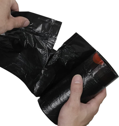 220 Counts 3 Gallon Black Drawstring Trash Bags