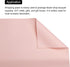 MECCANIXITY 20 Pcs Flower Wrapping Paper, 22.8x22.8 Inch Waterproof Florists Wrapping Paper for DIY Crafts, Light Pink