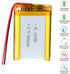 3.7V 103450 2000mAh Lipo Battery, Rechargeable Lithium Polymer Ion with JST Connector, Replace 103454 963450